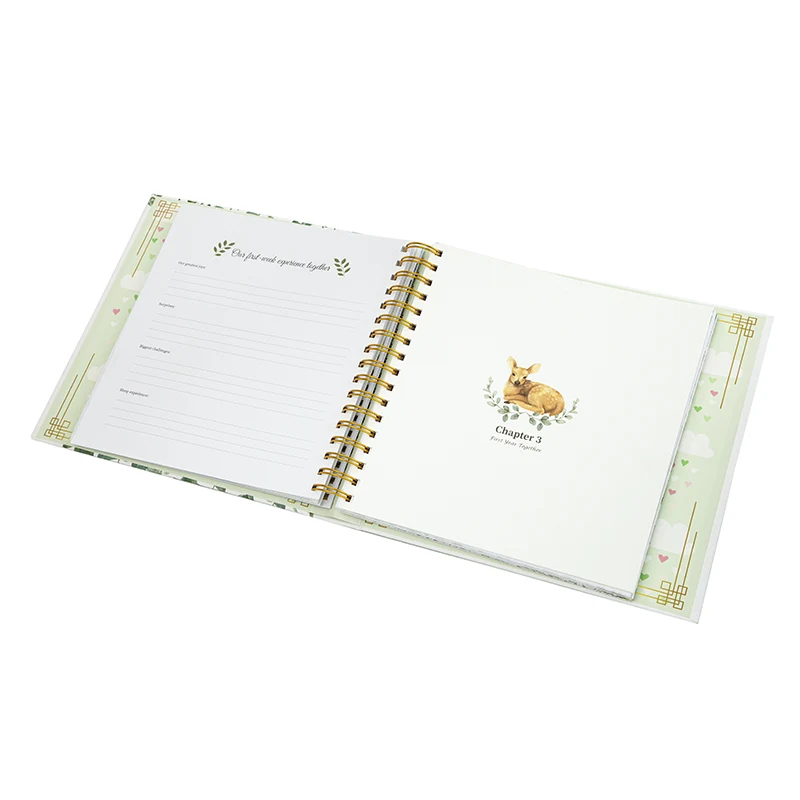 Luxury Baby Daily Growth Notebook