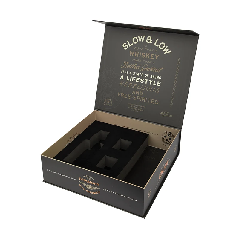 Magnetic Closure Flap Paper Box