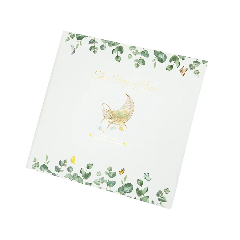 Sổ tay tăng trưởng hàng ngày cho bé sang trọng